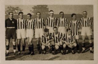 Kartička sběratelská ILSA, 1934, Juventus Turin ( Itálie ), 24