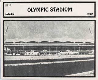 Kartička stadion, Olympic Stadium, Latakia, Syria