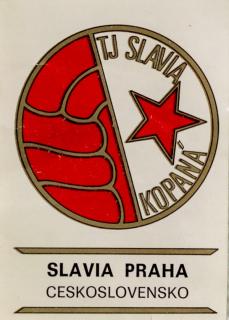 Kartička TJ SLAVIA kopaná