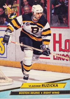 Kartička, Vladimír Růžička Boston Bruins, 1992