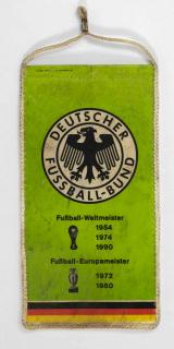 Klubová vlajka , Deutscher Fussball Bund, Weltmeister, 1954-1990