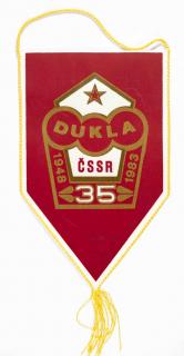 Klubová vlajka Dukla Praha, 1948-1983