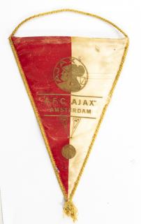 Klubová vlajka Dukla Praha v. AFC Ajax Amsterdam II