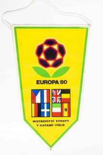 Klubová vlajka, Europa 80, ME v kopané Itálie