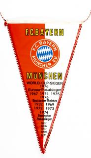 Klubová vlajka FC Bayern Munchen E.V.
