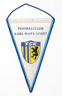 Klubová vlajka Fussball club Karl-Marx-Stadt