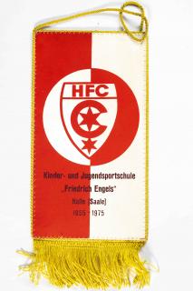 Klubová vlajka, SC Halle, HFC, 1955 - 1975