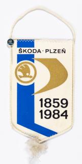 Klubová vlajka Škoda Plzeň