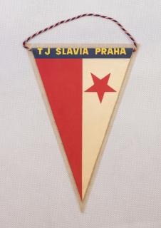 Klubová vlajka TJ SLAVIA PRAHA