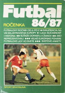 Kniha Futbal 86/87
