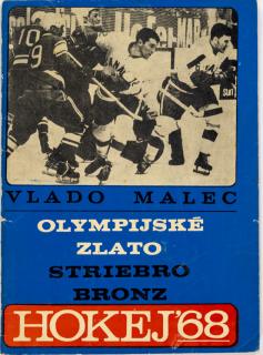 Kniha Hokej, 1968, Vlado Malec