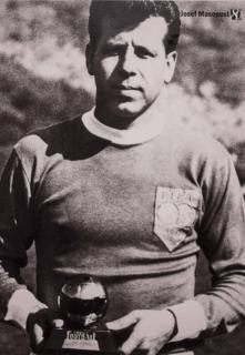 Korespondenční lístek Josef Masopust - Zlatý míč , ČSSR