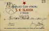 Legitimace úřadujícího člena výboru klubu S.K.SLAVIA PRAHA  z roku 1932