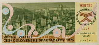 Los - Věcná loterie Československé spartakiády, I,1975