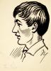 M. Niederle  - kresba František Pála