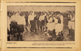Magazín El "As" Futbolista, Slavia v.Bilbao, 22/ 1923