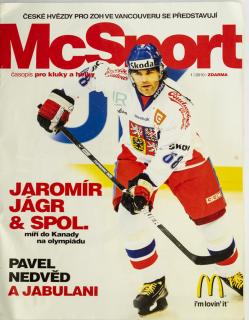 Magazín McSport, české hvězdy ZOH Vancouver, 2010