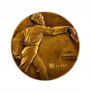 Medaile III. cena, stolní tenis, 1943