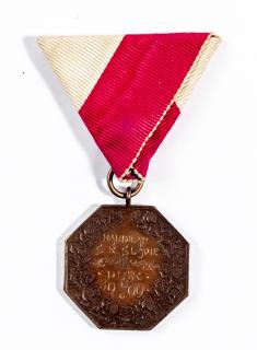 Medaile SK Slavia Praha 1909, disk přeborník