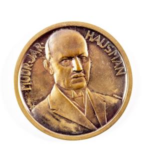 Medaile SK Slavia Praha, mem. Dr. Hausmana, 1930