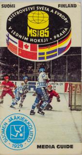 Media Guide 1985 MS Hokej, Praha