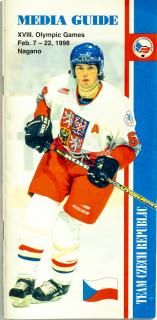 Media Guide 1998, XVIII. Olympic Games, Nagano, Team Czech republic