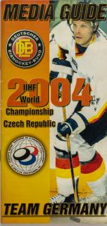 Media Guide 2004 IIHF WCH hockey Praha, Germany