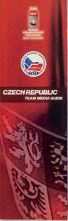Media Guide 2009 IIHF WCH hockey Bern, Zurich, SUI, Czech republic