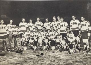 Mužstvo USA , hokej, ZOH Innsbruck 1964