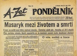 Noviny, A- Zet - Pondělník, č. 37, 1939 (I. vydání)