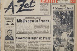 Noviny, A- Zet - Ranní, č. 47, 1939