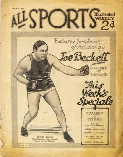 Noviny, All Sports, Illistrated Weekly, 1920