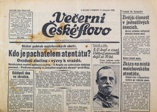 Noviny. České slovo, Pepi Bican, 1939