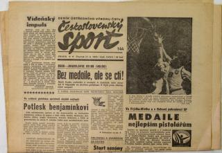 Noviny Československý sport, Vídeňský impuls, 1979