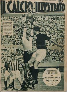 Noviny IL Calcio Illvstrato 1935, Juventus-Sparta