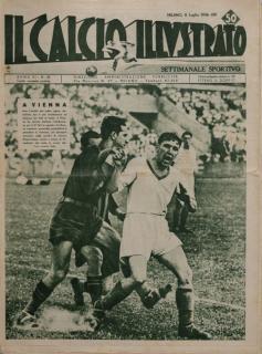 Noviny IL Calcio Illvstrato 1936, Roma-Sparta