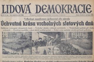 Noviny Lidová demokracie, č. 156, 1948