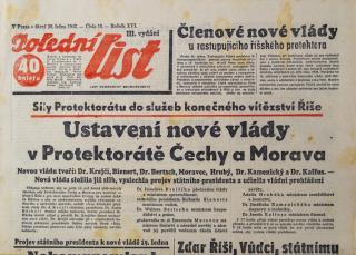 Noviny, Polední list, III. vydání, 19/1942