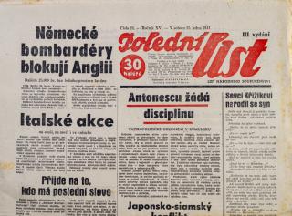 Noviny, Polední list, III. vydání, 24/1941