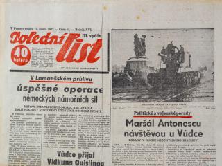 Noviny, Polední list, III. vydání, 44/1942
