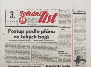 Noviny, Polední list, III. vydání, 97/1941