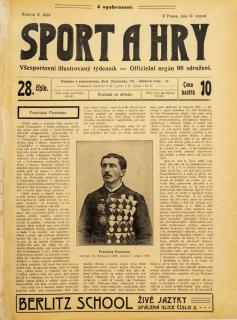 Noviny Sport a Hry, č. 28/1906, František Pochman