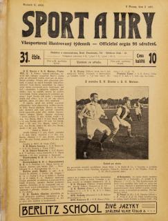 Noviny Sport a Hry, č. 31,  1906