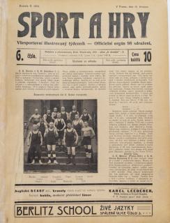 Noviny Sport a Hry, č. 6, Zápasníci závěrečných kol, 1906