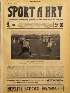 Noviny Sport a Hry, č. 9,  1906