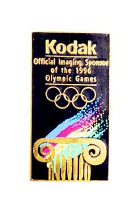 Odznak - Atlanta, Kodak, 1996