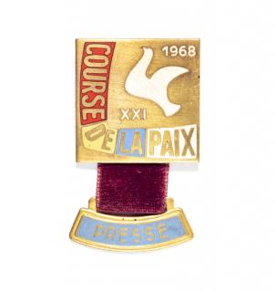 Odznak  Course de La Paix, 1968