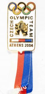 Odznak - ČOV, Athens 2004, trikolora