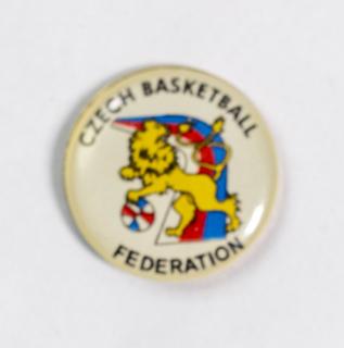 Odznak - Czech basketball Federation, kruh