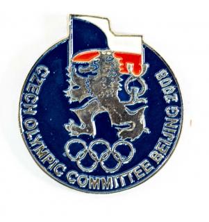Odznak Czech olympic committee, Beijing, 2008